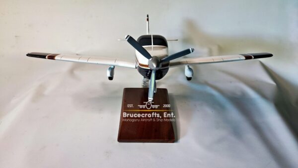 Model of Piper Saratoga II Aircraft with detailed craftsmanship.